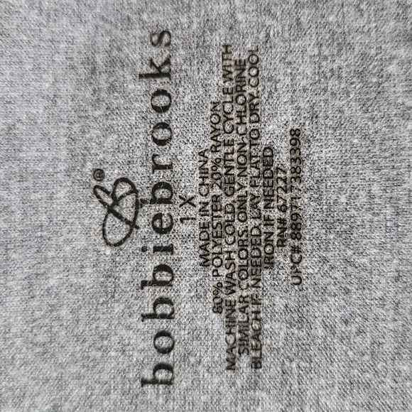 Love Floral Tank Top BOBBIE BROOKS Women's XL - Picture 3 of 6